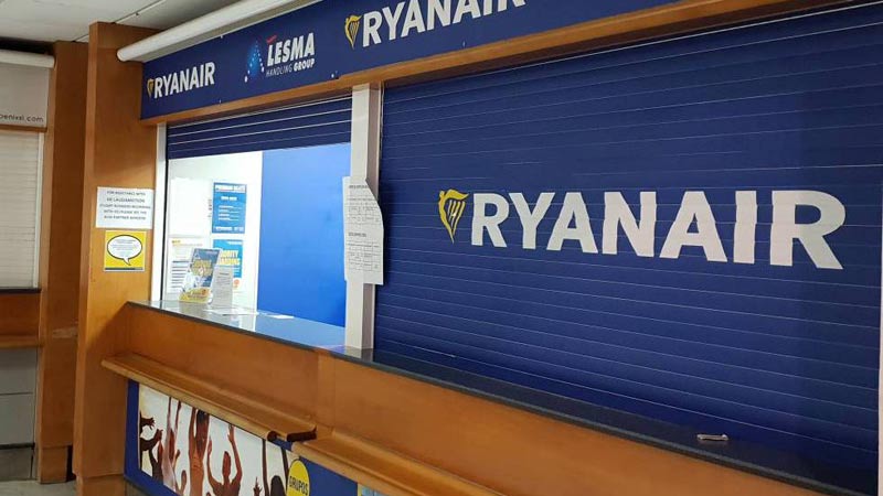 Huelga de Ryanair afecta a 40 mil pasajeros en toda Europa