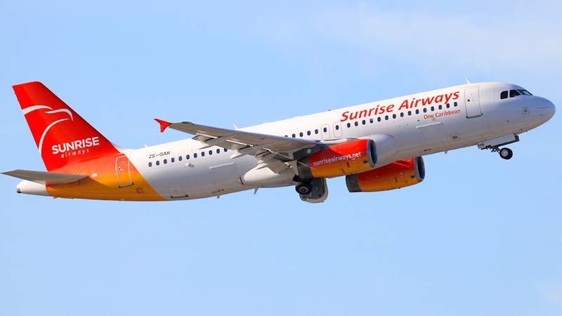 Sunrise Airways ampliará sus rutas comerciales en Cuba