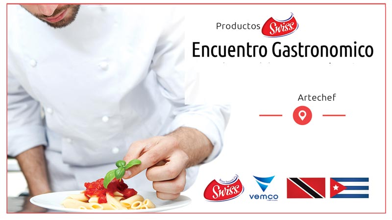 Trinidad y Tobago presenta en Cuba la marca gastronómica SWISS de VEMCO 