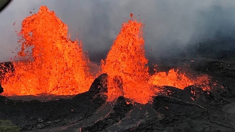 Planta geotérmica en Hawaii amenazada por erupción del volcán Kilauea